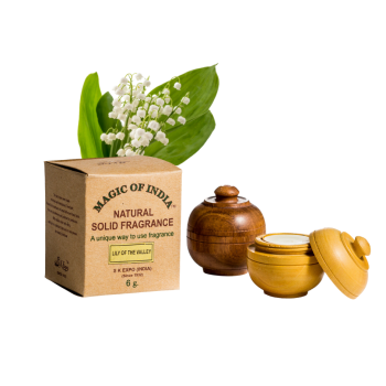 Magic of India LILY OF THE VALLEY naturalne perfumy w kremie, 6 g